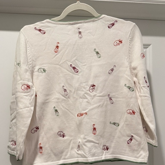 Christopher Banks size small cat sweater - Picture 2 of 4